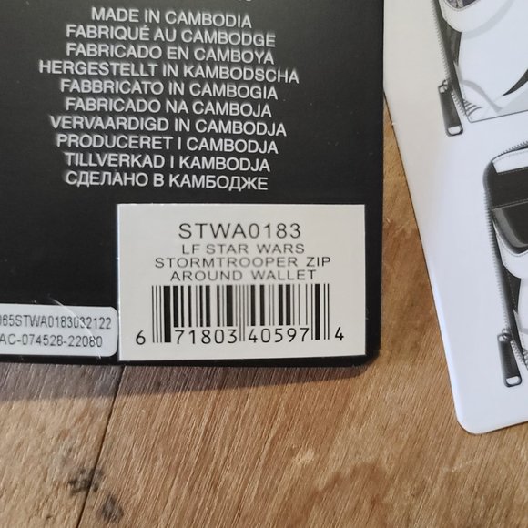 #Loungefly #StarWars Star Wars #Stromtrooper Zip Around # Wallet - Picture 6 of 6